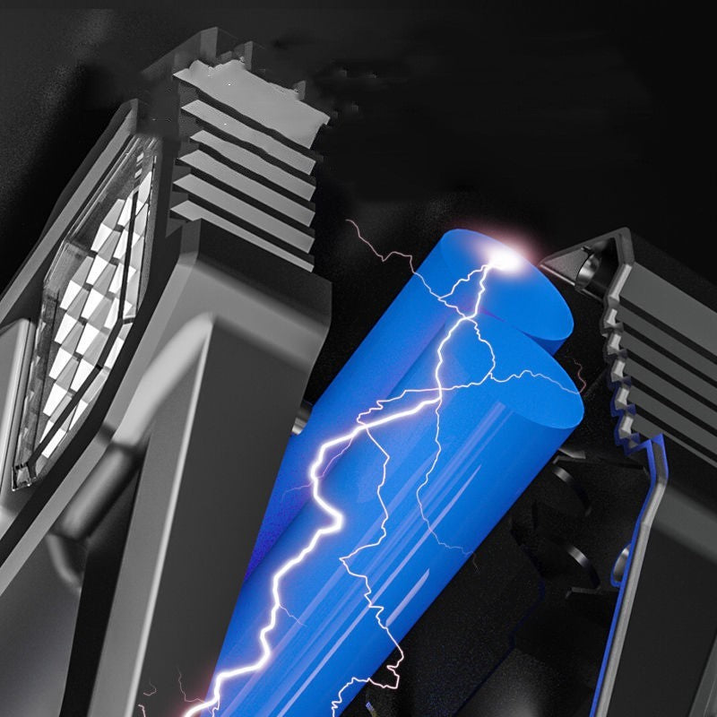 Torcia + Power-Bank a ricarica solare | LED/COB