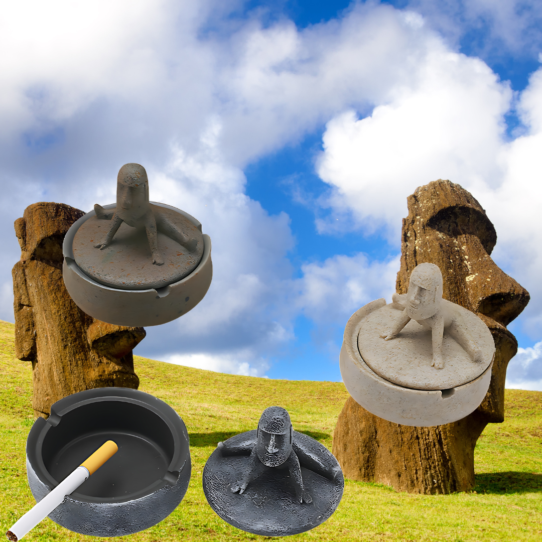 Posacenere Personalizzato Isola di Pasqua (Moai) - Grandiscount